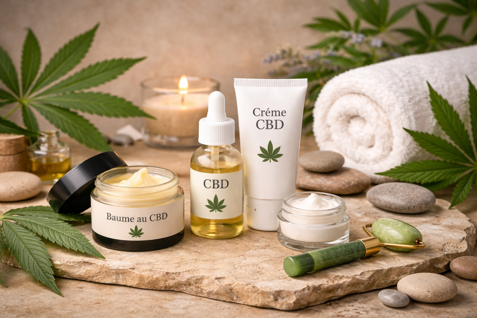  baumes et cosmétiques à base de CBD