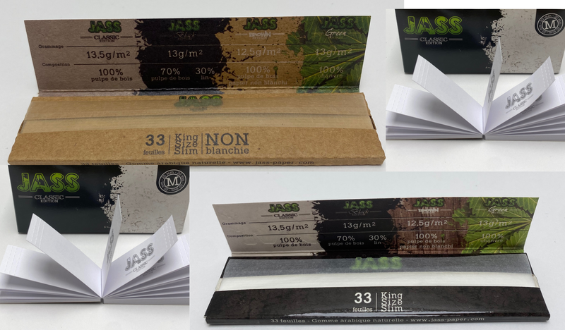 feuilles à rouler et filtres/cales, conçue pour un roulage précis et agréable.