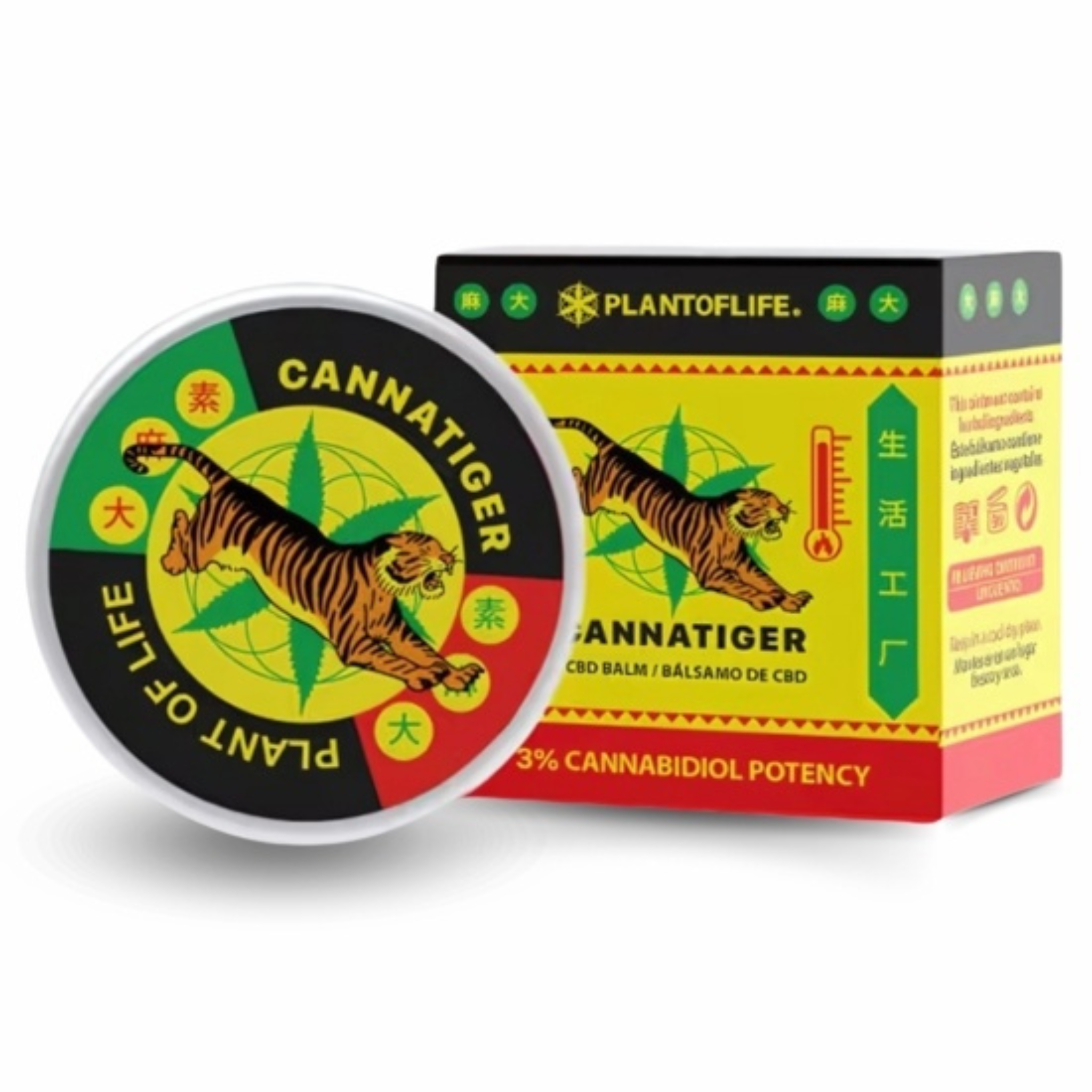 Baume du tigre hot effect 3% cbd