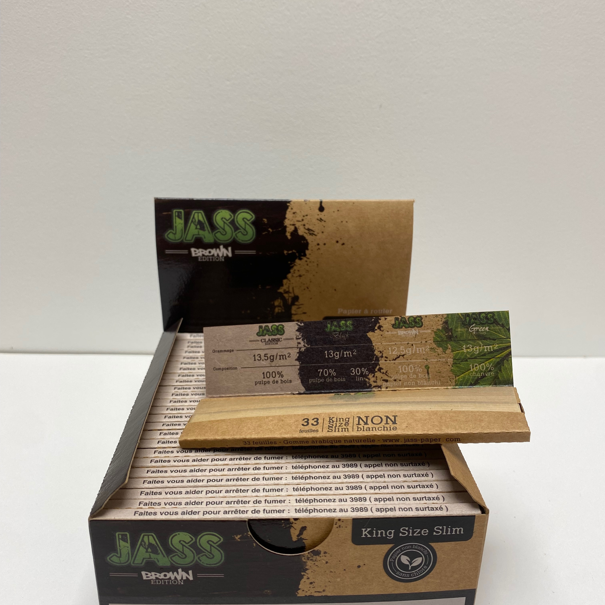 Feuille-à-rouler-JASS-Brown - Ma boutique